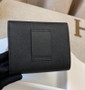Hermes Constance Compact Passant wallet Black Epsom Leather with Palladium Hardware Hermes Constance Compact Passant wallet Black Epsom Leather with Palladium Hardware