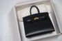 Hermes Birkin 25 Sellier Box Leather Gold Hardware