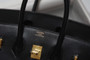 Hermes Birkin 25 Sellier Box Leather Gold Hardware