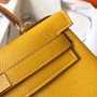 Hermes  JAUME AMBRE  Kelly 28 cm Gold Hardware Hermes  JAUME AMBRE  Kelly 28 cm Gold Hardware