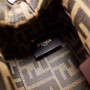FENDI FIRST MEDIUM Dark Brown leather bag