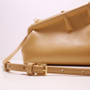 FENDI FIRST MEDIUM Brown leather bag