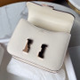 Hermes Craie Constance Epsom leather 18cm Gold Hardware