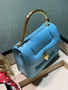 BVLGARI SPECIAL EDITION MARY KATRANTZOU X BVLGARI TOP HANDLE TOPEZ BLUE