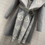 Louis Vuitton 1A92VG  BELTED DOUBLE FACE HOODED WRAP COAT