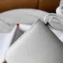 Hermès Constance micro handbag in White Epsom leather
