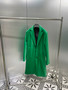 Prada Green Corduroy coat