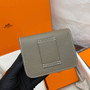 Hermès Constance Slim wallet Etoupe Epsom leather Gold hardware 