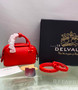Delvaux Cool Box Nano Red 