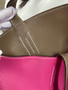 Hermes Double Sens Tote 30 Etoupe & Rose Pourpre