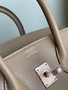 Hermes Biscuit Birkin 25 cm Swift Palladium  Hardware Hermes Biscuit Birkin 25 cm Swift Palladium  Hardware