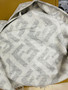 Fendi Limited EditionPONCHO Gray cashmere 