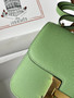  Hermes Vert Criquet  Constance 19cm Epsom Gold Hardware