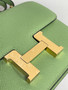  Hermes Vert Criquet  Constance 19cm Epsom Gold Hardware
