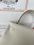 Hermes Craie Kelly 25 cm Swift Gold Hardware