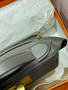 Hermès Mini 24/24 – 21 Bag 8F Etain Evergrain/Swift leather with Gold Hardware