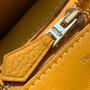 Hermès 24/24 29 Jaune Ambre Togo & Alligator Gold Hardware 
