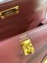  Hermès Vintage Kelly Sellier 20 bag Bordeaux