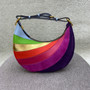 Fendi Fendigraphy Small Leather bag with multicolour inlay