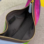 Fendi Fendigraphy Small Leather bag with multicolour inlay
