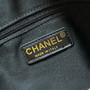 Chanel MAXI BLACK DENIM HOBO BAG