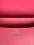 Hermes 8W Rose Azalee  Constance 19cm Evercolour Palladium  Hardware