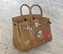 Hermes Birkin 25cm Biscuit In & Out Limited Edition Swift PHW