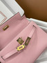Hermès 3Q Sakura  Mini Kelly Swift Leather Gold Hardware Hermès 3Q Sakura  Mini Kelly Swift Leather Gold Hardware