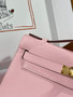 Hermès 3Q Sakura  Mini Kelly Swift Leather Gold Hardware Hermès 3Q Sakura  Mini Kelly Swift Leather Gold Hardware