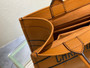 Christian Dior MEDIUM DIOR BOOK TOTE Brown Grained Calfskin