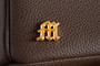 Hermes x Chrome Hearts Limited Edition Ebene Togo Birkin 30 Gold Hardware with Chrome Hearts Aged Gold Charms  