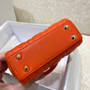  Christian Dior MICRO LADY DIOR BAG ORANGE