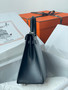 Hermès Black Kelly 25 Swift Palladium  Hardware Hermès Black Kelly 25 Swift Palladium  Hardware