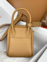  Hermes Mini Lindy 20cm Bag Biscuit Togo Leather Gold  Hardware