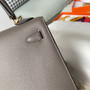  Hermes Etain Kelly 25 cm Epsom Gold Hardware