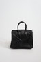 Hermes Mini Shadow Birkin 25 Bag Black Evercalf Limited Edition