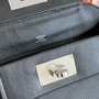 Hermès Mini 24/24 – 21 Bag Black Evercolor/Swift leather Palladium Hardware