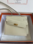 Hermes Kelly Sellier 20 en Desordre Craie 