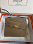 Hermes Kelly Sellier 20 en Desordre Etoupe  Hermes Kelly Sellier 20 en Desordre Etoupe