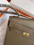 Hermes Kelly Sellier 20 en Desordre Etoupe  Hermes Kelly Sellier 20 en Desordre Etoupe