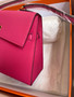 Hermes Kelly Sellier 20 en Desordre Fuschia