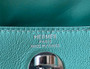 Hermes Mini Lindy 20cm Bag 3P Macaron Blue Swift Leather Palladium  Hardware
