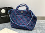 [Priority Access] Chanel CoCo Beach Denim Hobo Bag 2022