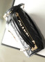 Chanel FLAP BAG WITH TOP HANDLE SILVER HARDWARE 2022
