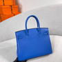 Hermès Birkin 30 cm Blue France Togo Leather Gold Hardware  Hermès Birkin 30 cm Blue France Togo Leather Gold Hardware