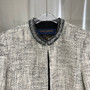 Louis Vuitton 1A9XL5 RAW TWEED BOXY JACKET 