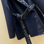 Louis Vuitton HOODED WRAP COAT