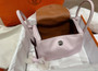 Hermes  Mauve Pale/ Gold Lindy 26 Swift Palladium Hardware