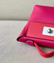 Hermès Mini 24/24 – 21 Bag Rose Mexico/S3 Rose de Coeur  Evercolor/Swift leather 