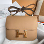 Hermes Chai Constance 19cm Epsom Gold Hardware